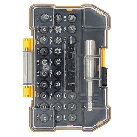 31-Piece DEWALT Security Screwdriver Bit Set w/ Storage Case $14.98 + Free Shipping w/ Prime or on $35+