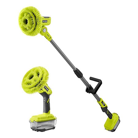RYOBI ONE+ 18V Telescoping Power Scrubber w/ VORTEX Power Scrubber (Tools Only) $99 + Free S&H