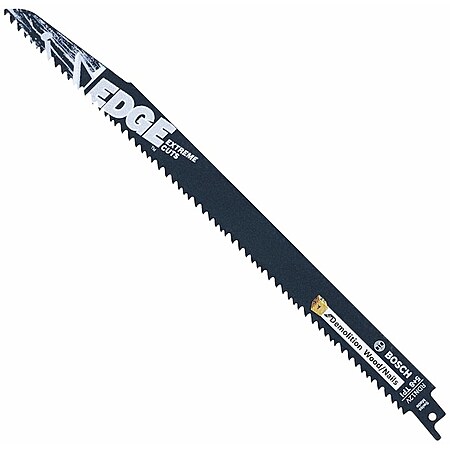 Bosch Edge 12" 5/8 TPI Bi-Metal Wood w/ Nails Demolition Reciprocating Saw Blade $3.98 + Free Store Pickup at Lowe's or Free Shipping on $35+
