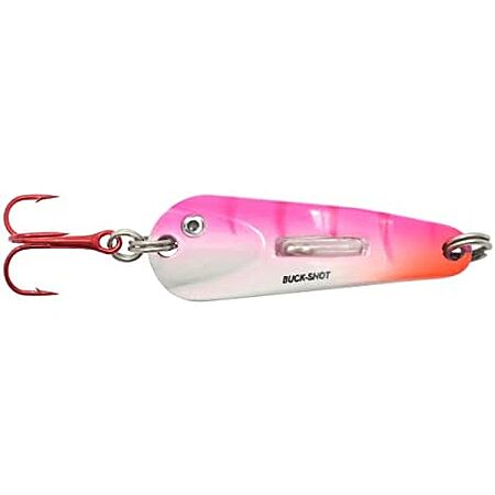 Northland Tackle Buck-Shot Flutter Spoon (UV Pink Tiger) $3.67 + Free Shipping w/ Prime or on $35+