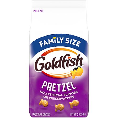12-Oz Family Size Goldfish Pretzel Crackers: 3 for $6.92 w/ S&S ($2.31 each) + Free Shipping w/ Prime or on $35+