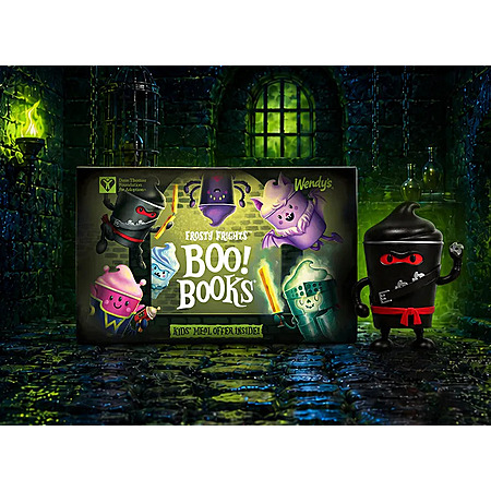 Wendy's Boo! Book w/ 5x Jr. Frosty & $2 Kids' Meal w/ Purchase $1 (Purchase Thru Nov 1)