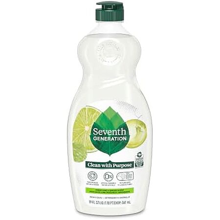 19-Oz Seventh Generation Fresh Lime & Ginger Dish Soap $2.39 w/ S&S + Free Shipping w/ Prime or on $35+