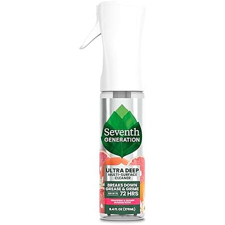 9.4-Oz Seventh Generation Ultra Deep Probiotic Multi-Surface Cleaner Spray (Grapefruit & Orange or Fresh Breeze) $2.99 w/ S&S + Free Shipping w/ Prime or on $35+