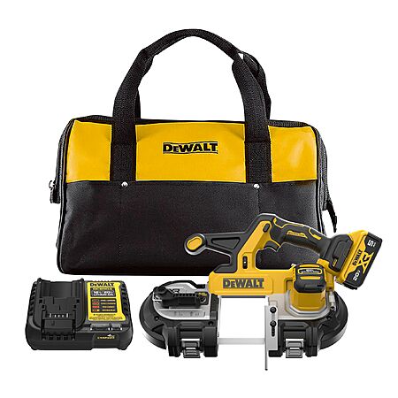 DEWALT 20V XR Single Trigger Mid-Size Bandsaw w/5AH Battery $349 + Free Shipping