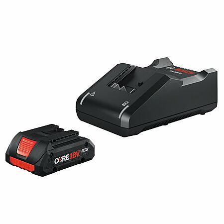 Bosch CORE18V 4.0-Ah Compact Lithium-Ion Battery & Charger Starter Kit $59 + Free Shipping
