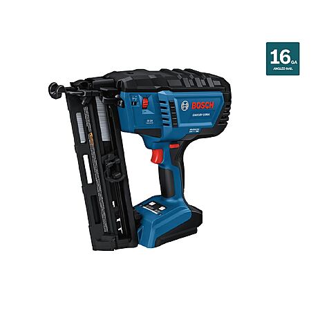 Bosch 18V Brushless 16-Gauge Cordless Angled Finish Nailer + FREE 4.0Ah Battery Kit $199 + Free Shipping