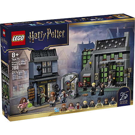 788-Piece LEGO Harry Potter Knockturn Alley Wizarding Shops Building Set (76471) $95 + Free Shipping