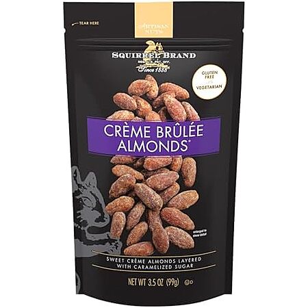 Select Accounts: 3.5-Oz Squirrel Brand Crème Brûlée Candied Almonds $3.15 w/ S&S