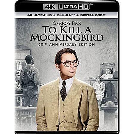 To Kill a Mockingbird 60th Anniversary (4K UHD + Blu-ray + Digital) $12.99 + Free Shipping w/ Prime or on $35+