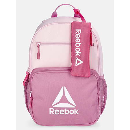 Reebok Kids' Journee 17" Laptop Backpack w/ Pencil Case (Pink Groovy) $9.60 + Free Shipping w/ Walmart+ or on $35+