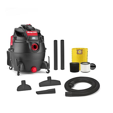Shop-Vac 16-Gallon 6.5 HP Wet/Dry Vacuum w/ Accessories $79.98 + Free Shipping