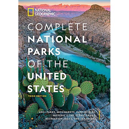 Prime Members: National Geographic: Complete National Parks (Hardcover Book) $14.25 + Free S&H