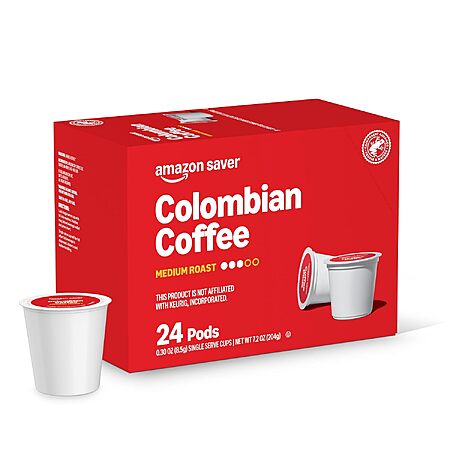 [Prime] 24-Count Happy Belly Colombian Medium Roast Coffee Pods (K-Cup Compatible) $4.68 w/ S&S + Free Shipping