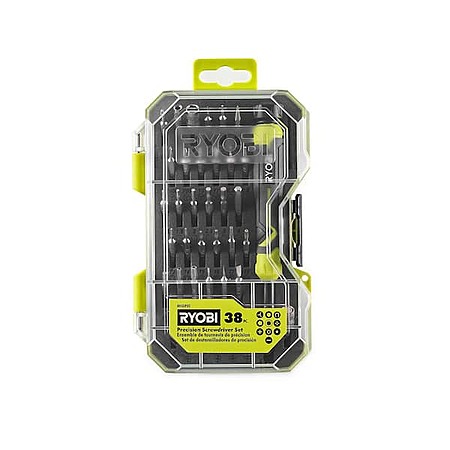 38-Piece RYOBI Precision Screwdriver Set $9.97 + Free Shipping