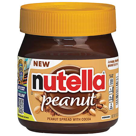 13-Oz Nutella Peanut Spread w/ Cocoa + $2 Walmart Cash $4.47 + Free Pickup