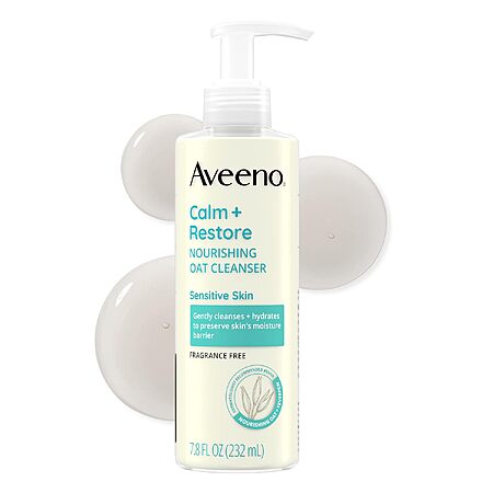[Prime]7.8-Oz Aveeno Calm + Restore Nourishing Oat Face Cleanser $6.31 w/ S&S + Free Shipping