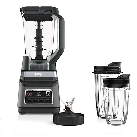 Ninja Professional Plus 72-Oz Blender DUO w/ 2x 24-Oz Single-Serve Cups $100 + Free S&H