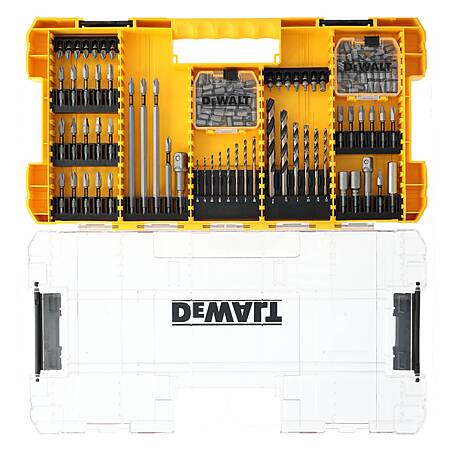 120-Piece DEWALT TOUGH GRIP Screwdriver Bit Set $29.98 + Free Shipping