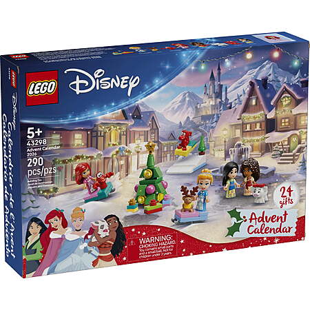 290-Piece LEGO Disney Princess Advent Calendar 2026 (43298) $30 + Free Shipping w/ Walmart+ or on $35+