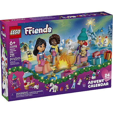 211-Piece LEGO Friends Advent Calendar 2026 (42698) $25 + Free Shipping w/ Walmart+ or on $35+