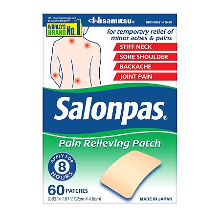 Salonpas Pain Relieving Patches