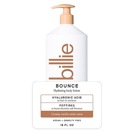 18-Oz Billie Body Lotion (4 Scents) $4.49 w/ S&S + Free Shipping w/ Prime or on $35+