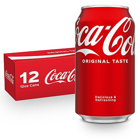 Select Accounts: 12-Pk 12-Oz Coca-Cola Soda Cans $5 w/ S&S