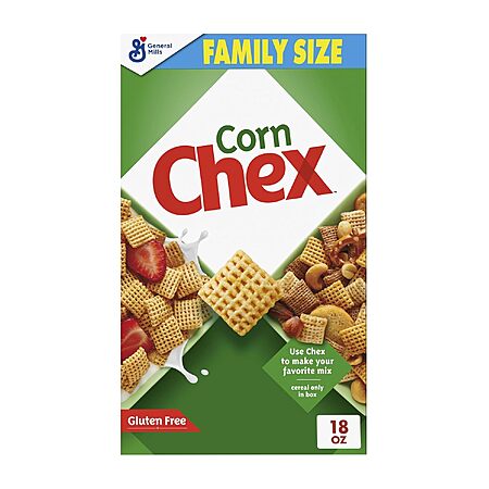 18-Oz Family Size Corn Chex Cereal $2.85 w/ S&S + Free Shipping w/ Prime or on $35+