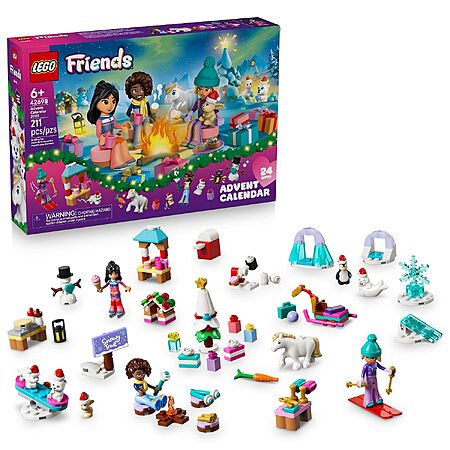 211-Piece LEGO Friends Advent Calendar 2026 Building Set (42698) $25.00 + Free Shipping w/ Prime or on $35+
