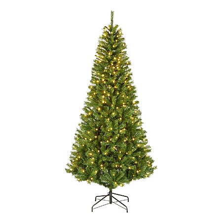 National Tree Company 7.5' Winchester Pine Slim Pre-Lit Christmas Tree w/ 350 Warm White LED Lights $54.58 + Free Shipping