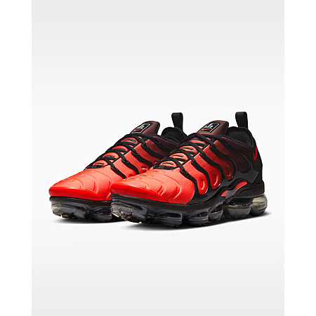 Nike Men's Air VaporMax Plus Shoes (Black / Anthracite / White / Bright Crimson) $122 + Free S&H