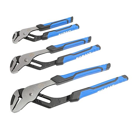 Kobalt 3-Piece Tongue & Groove Pliers Set (8", 10" & 12")