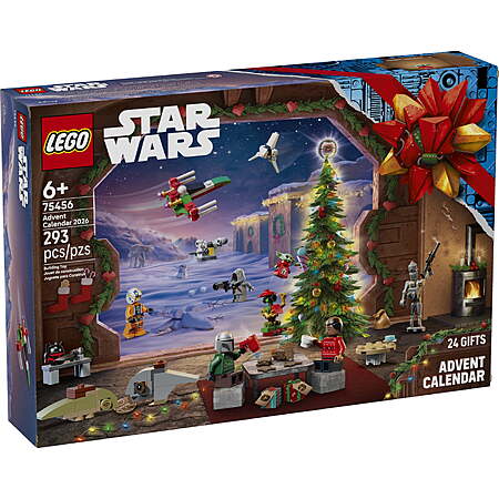 293-Piece LEGO Star Wars Advent Calendar 2026 (75456) $30 + Free Shipping w/ Walmart+ or on $35+