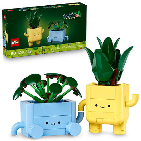 217-Piece LEGO Botanicals Happy Plants Building Set (10349) $18.39 + Free Shipping w/ Walmart+ or on $35+