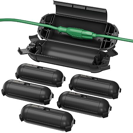 6-Pack BN-LINK Outdoor Extension Cord Safety Cover (Black) $14.99 + Free Shipping w/ Prime or on $35+