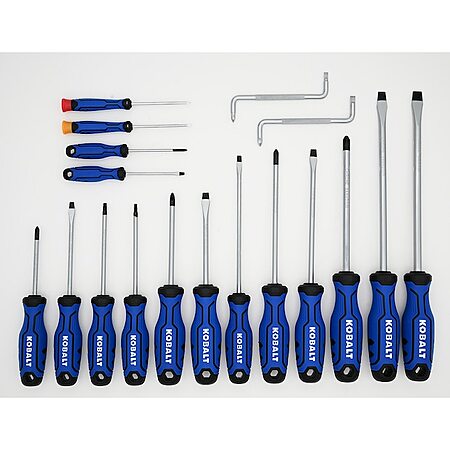 18-Piece Kobalt 8" Magnetic Screwdriver Set