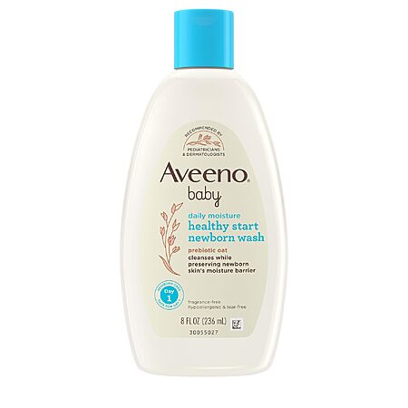8-Oz Aveeno Baby Healthy Start Nourishing Newborn Wash $3.85 w/ S&S + Free Shipping w/ Prime or on $35+