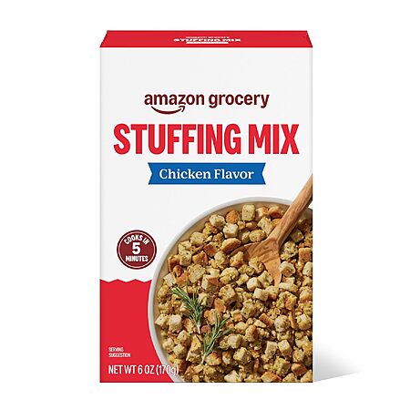6-Oz Amazon Grocery Chicken Flavor Stuffing Mix $0.82 w/ S&S