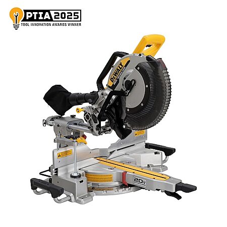 DeWALT: 12" 20V MAX Dual Bevel Cordless Compound Miter Saw (Tool Only) + 2-Pk Blades $499