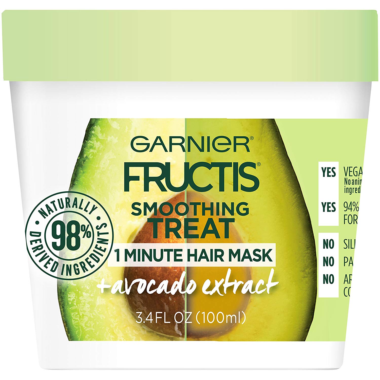 3.4-Oz Garnier Fructis 1 Minute Hair Conditioner Mask w/ Avocado Extract $1.90 w/ S&S + Free S&H