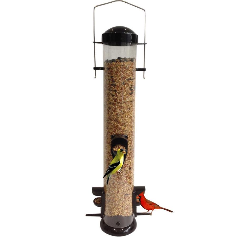 Garden Treasures Black Tube Bird Feeder $1.25 & More at Lowe's w/ Free Store Pickup (YMMV)