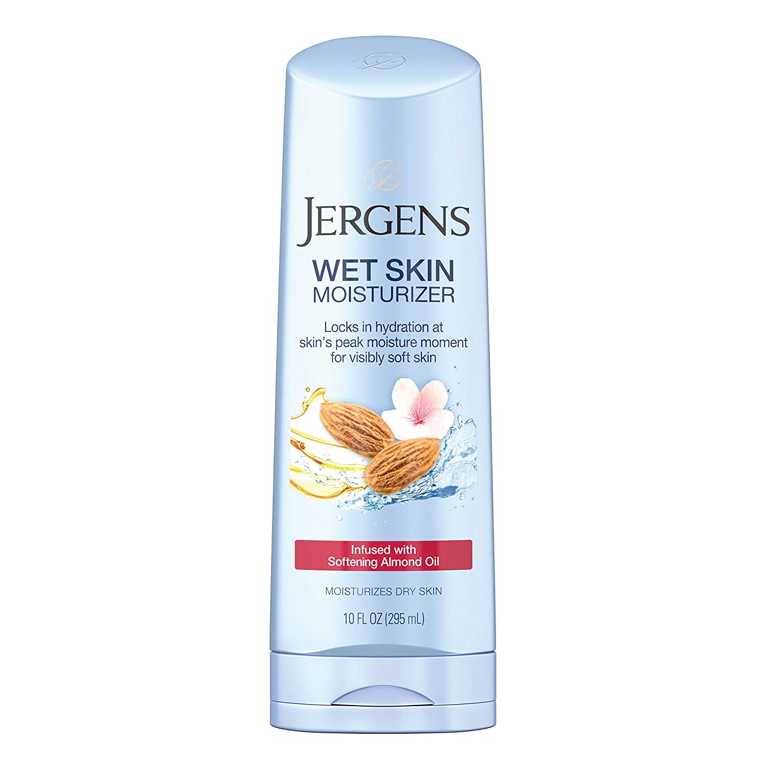 10-Oz Jergens Wet Skin Cherry Almond Oil Moisturizer $2.85 w/ S&S + Free S/H