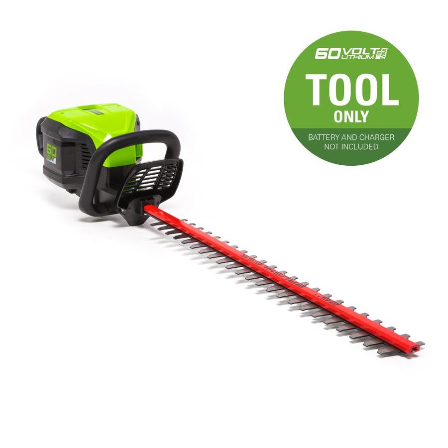 Greenworks Pro 60-volt Max 26-in Dual Cordless Electric Hedge Trimmer (Battery Not Included) at Lowe's w/ Free Store Pickup $74.50