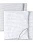 2-Pack 100% Cotton Unisex Baby Little Sunshine Swaddle Blanket (Grey)  $5 + Free Shipping