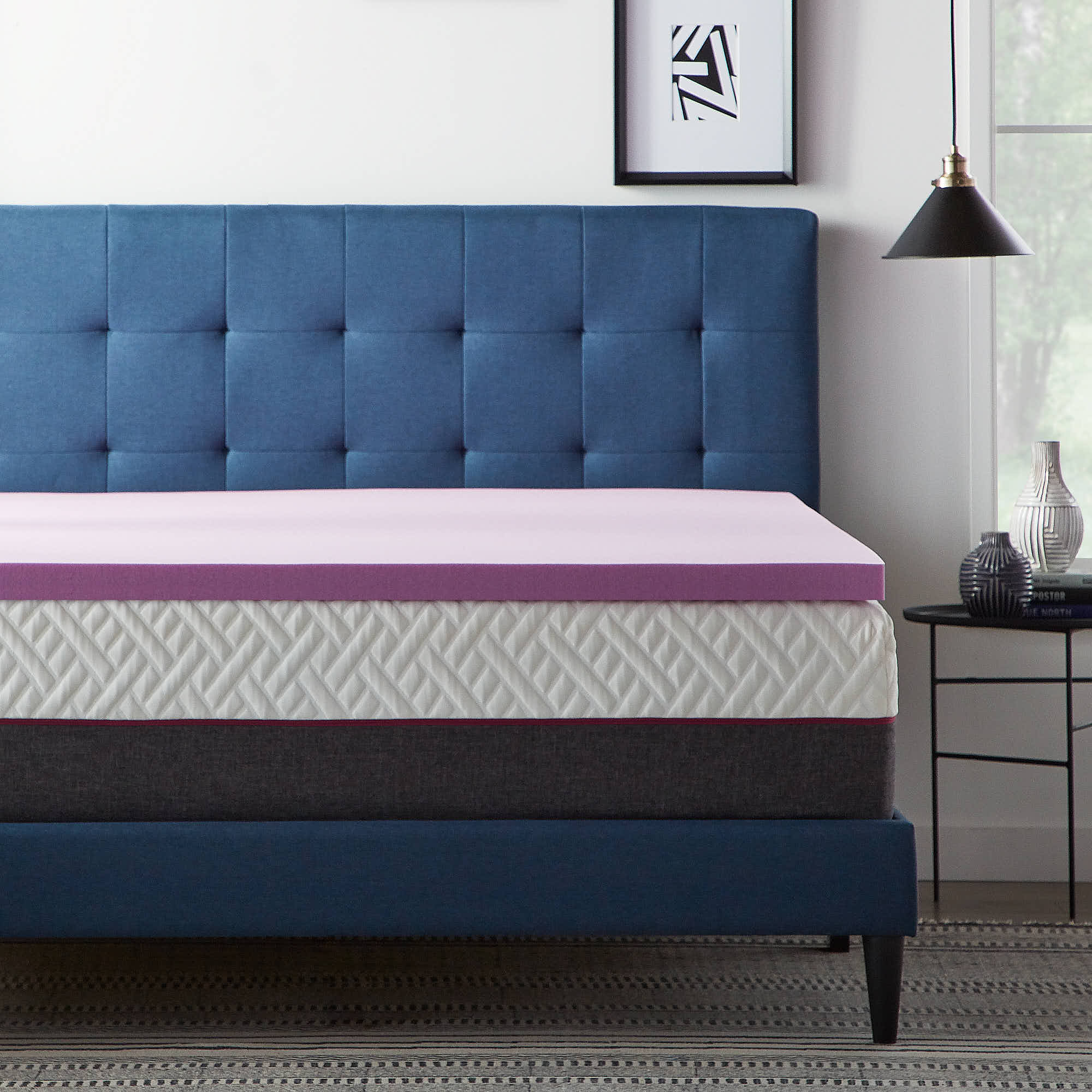 Lucid Revive Lavender and Aloe Twin Memory Foam Toppers:  2" for $38, 3" for $54 & More + Free Shipping