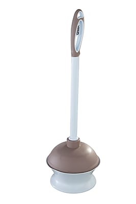 Quickie Plastic Toiler Plunger & Caddy w/ Microban $5.30 + Free Shipping