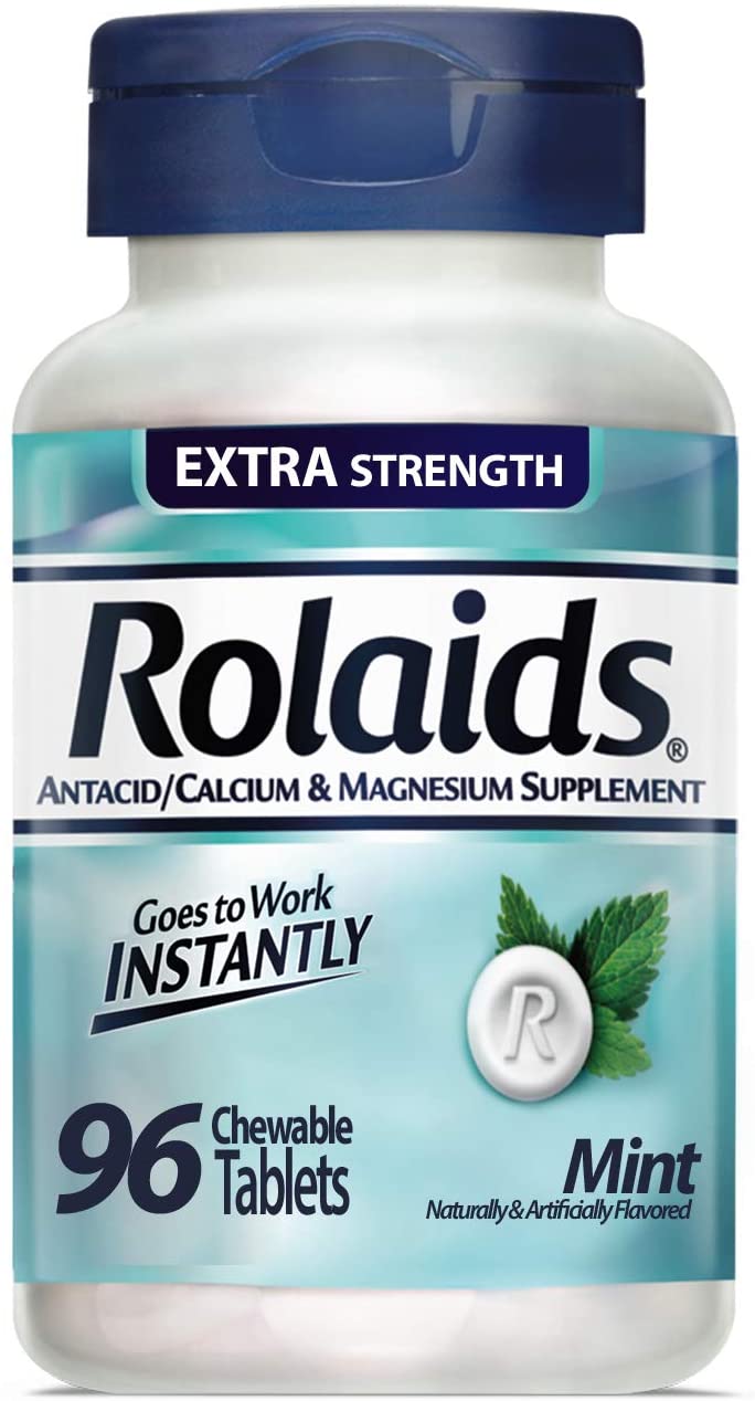 96-Count Rolaids Extra Strength Tablets (Mint) $3.30 w/ S&S + Free S&H w/ Prime or $25+