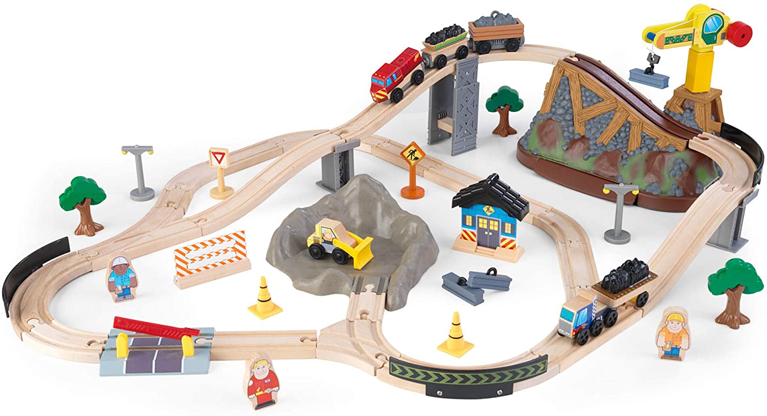 61-Piece KidKraft Bucket Top Construction Train Set $21.65 + Free Shipping w/ Prime or $25+