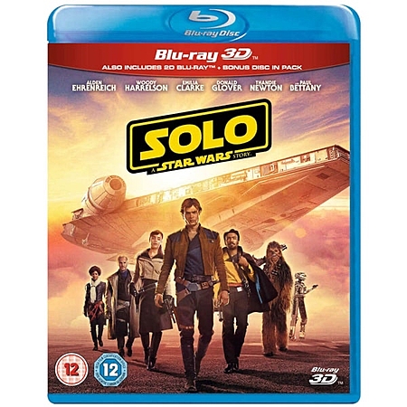 Solo: A Star Wars Story 3D + other 3D Blu-ray’s for $7.99